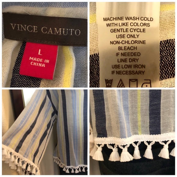Vince Camuto striped top - Picture 5 of 5